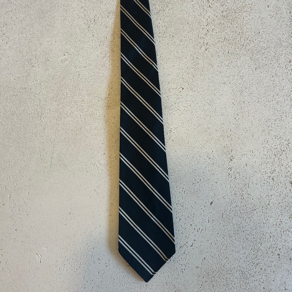 Rugby Ralph Lauren stripe black tie